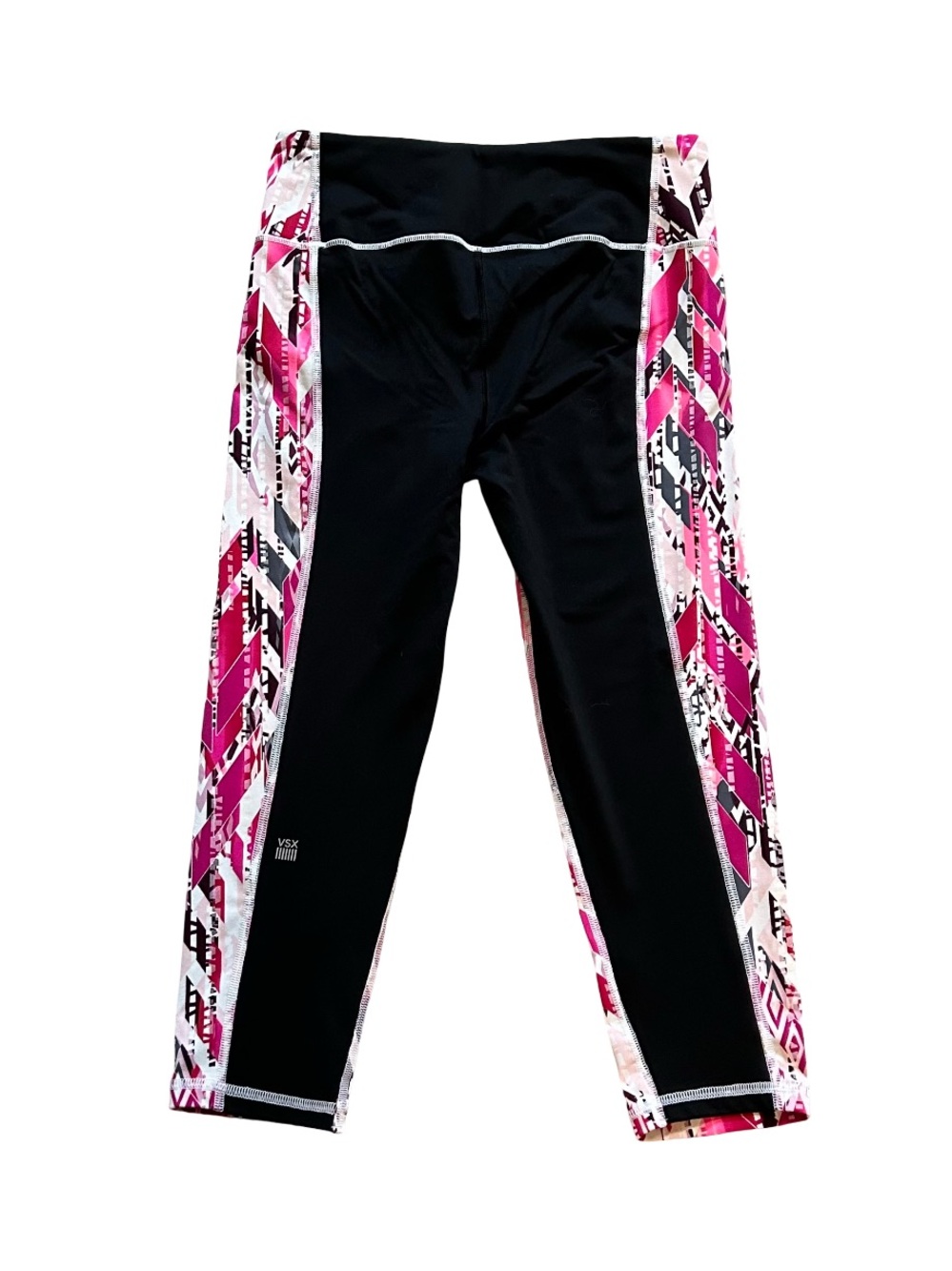 Victoria's Secret Sport Pink & Black Performance Leggings